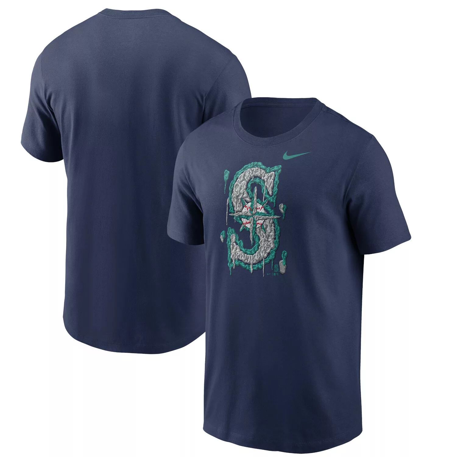 цена Мужская темно-синяя футболка Nike Seattle Mariners Gum Hometown