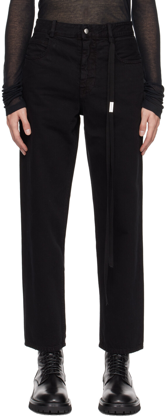 

Черные джинсы Ann Demeulemeester Jaak