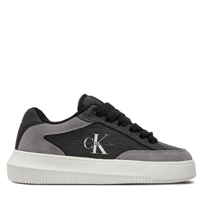 

Кроссовки Calvin Klein Jeans Chunky Cupsole Lace Skater Btw YW0YW01452 Black/Stormfront 0GO, черный