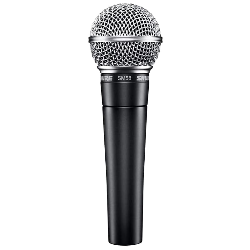 Кардиоидный динамический вокальный микрофон Shure SM58 Handheld Cardioid Dynamic Microphone вокальный микрофон shure sm48s