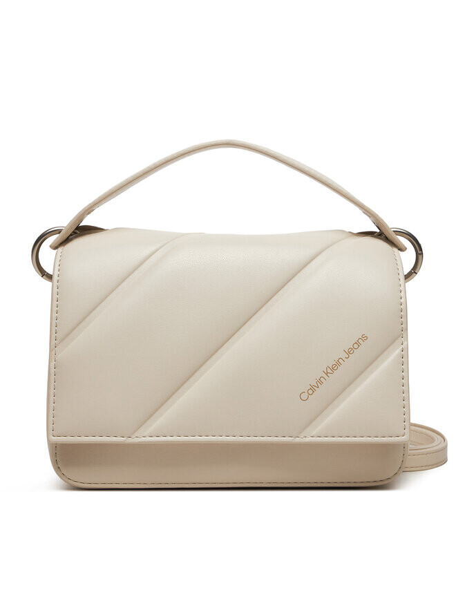 

Сумка Calvin Klein Jeans Quilted Roxy Flap C820 K60K612371, экрю