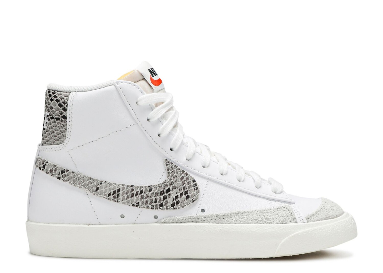 

Кроссовки Nike Blazer Mid Vintage 'Snakeskin Swoosh', белый, Белый;серый