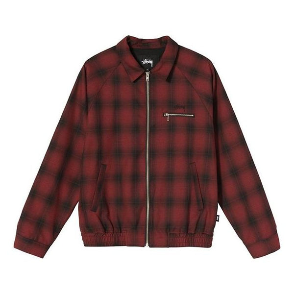 

Куртка Men's Stussy Plaid Jacket Red/Black, черный