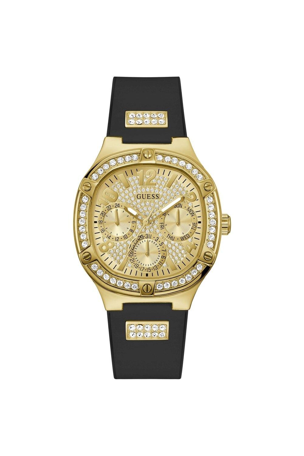 

Модные аналоговые кварцевые часы Duchess из нержавеющей стали - Gw0619L2 Guess, желтый