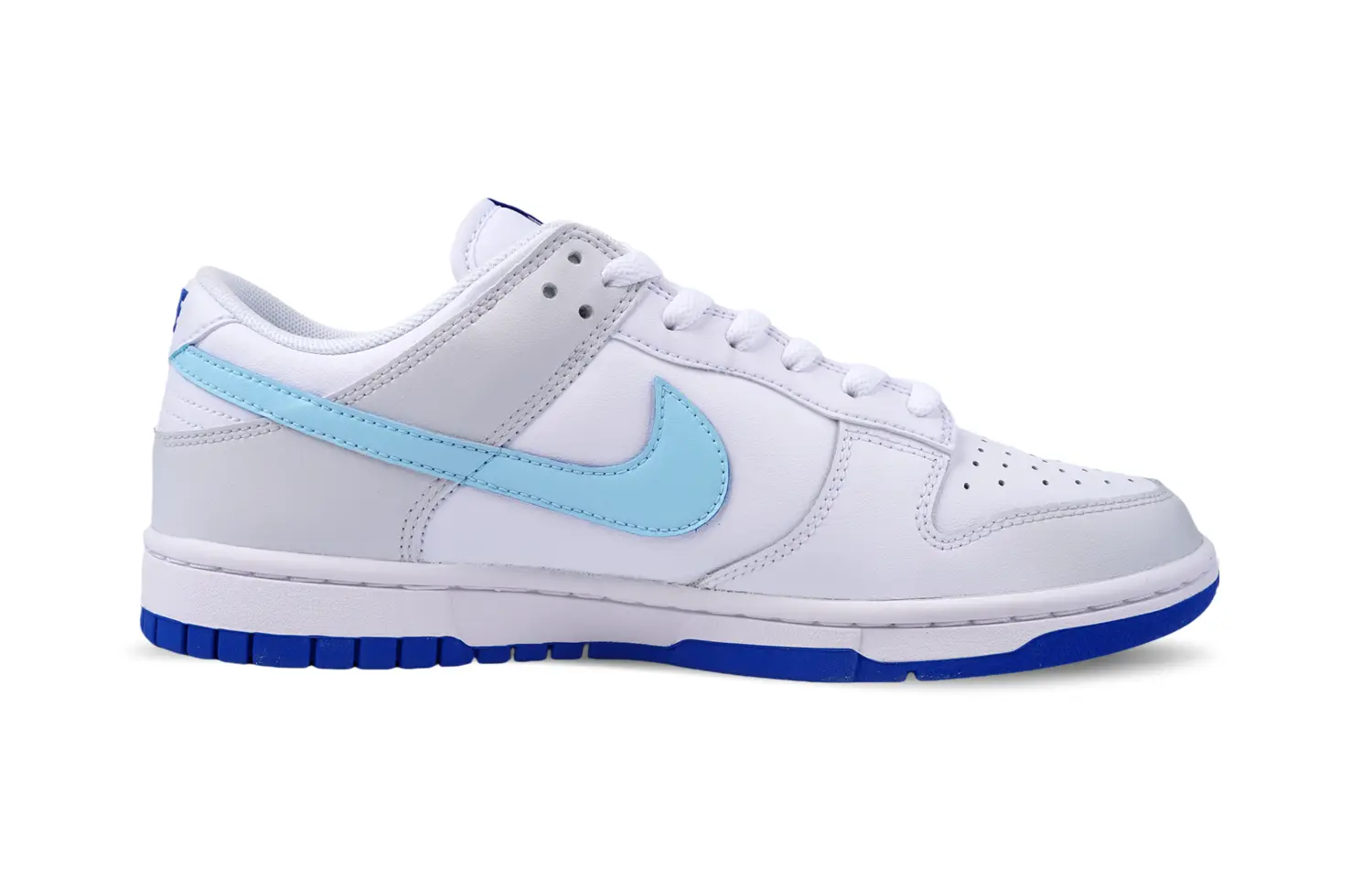 

Кроссовки Nike Dunk Skateboarding Shoes Women's Low-top White/blue, белый/синий