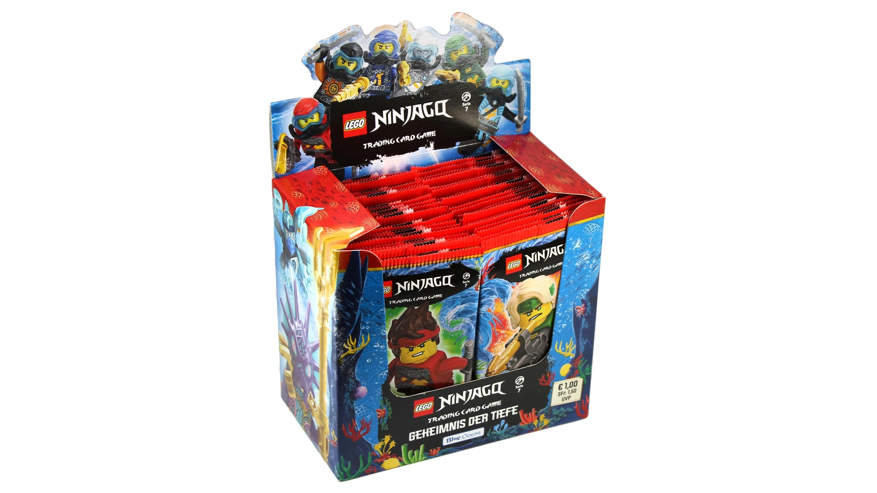 цена Blue Ocean бустер Lego Ninjago Series 7