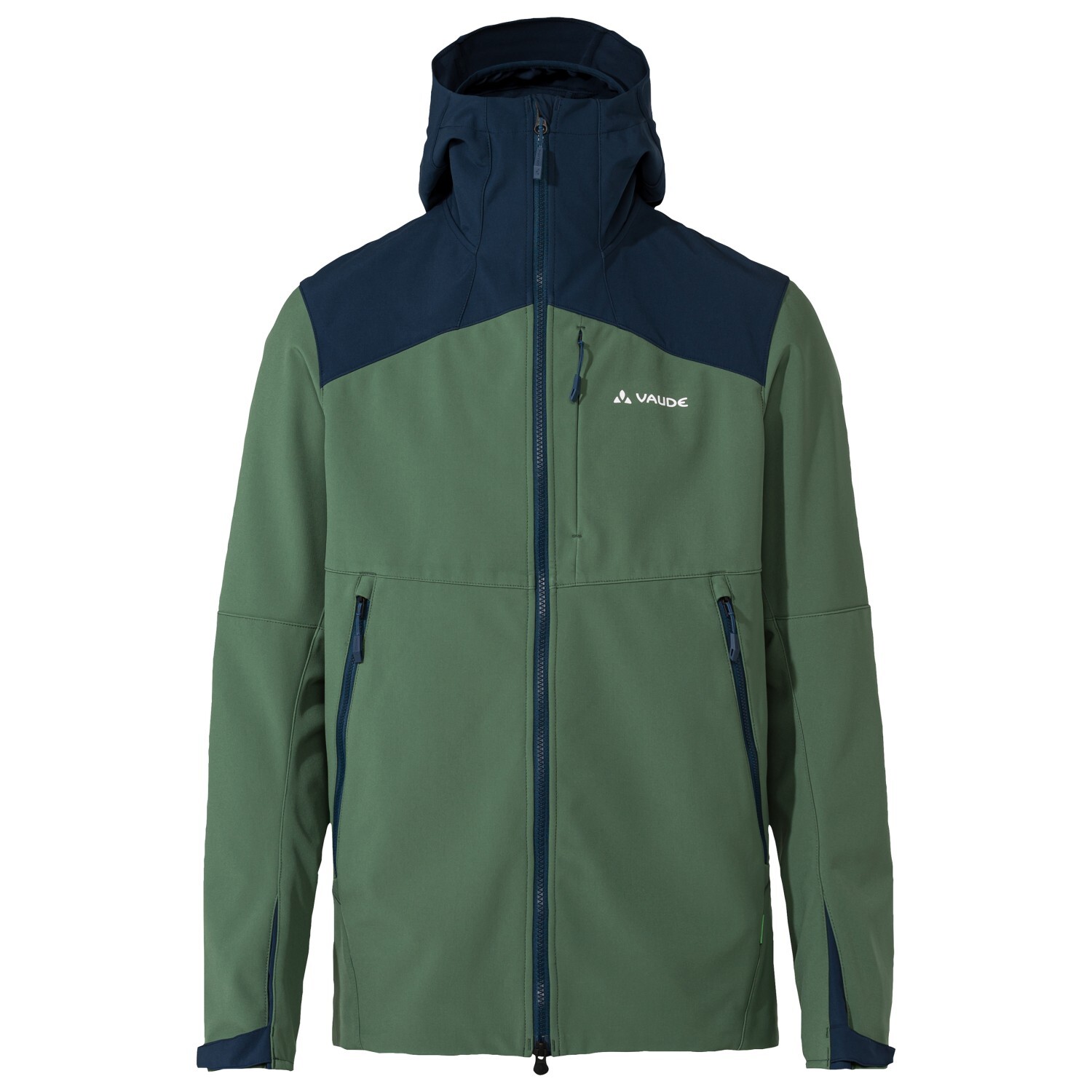 Куртка из софтшелла Vaude Roccia Softshell II, цвет Woodland/Dark Sea