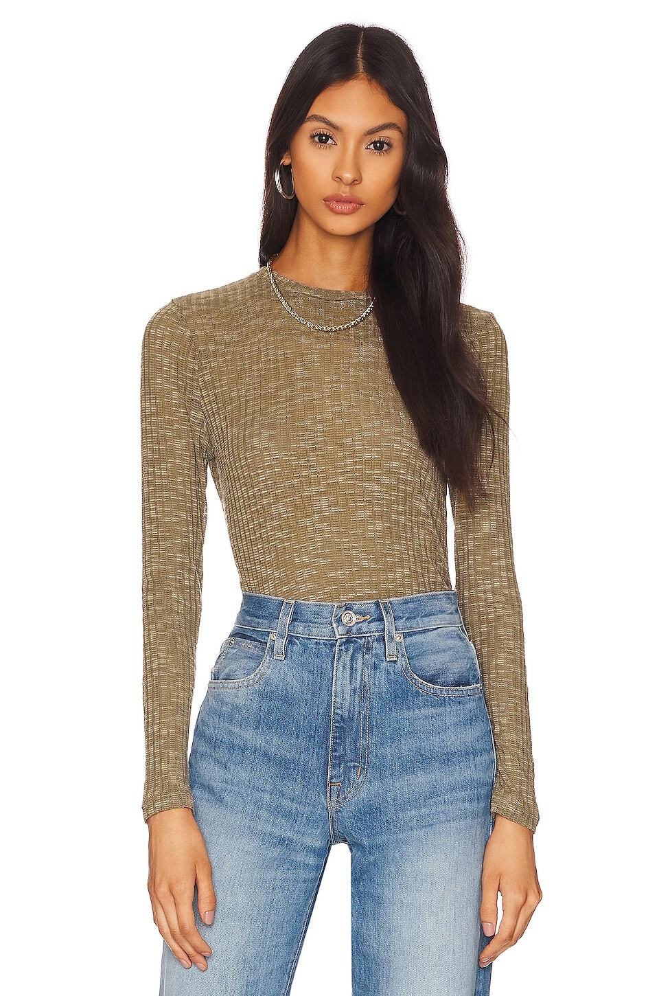 

Топ Free People Aura Layering, цвет Deep Army