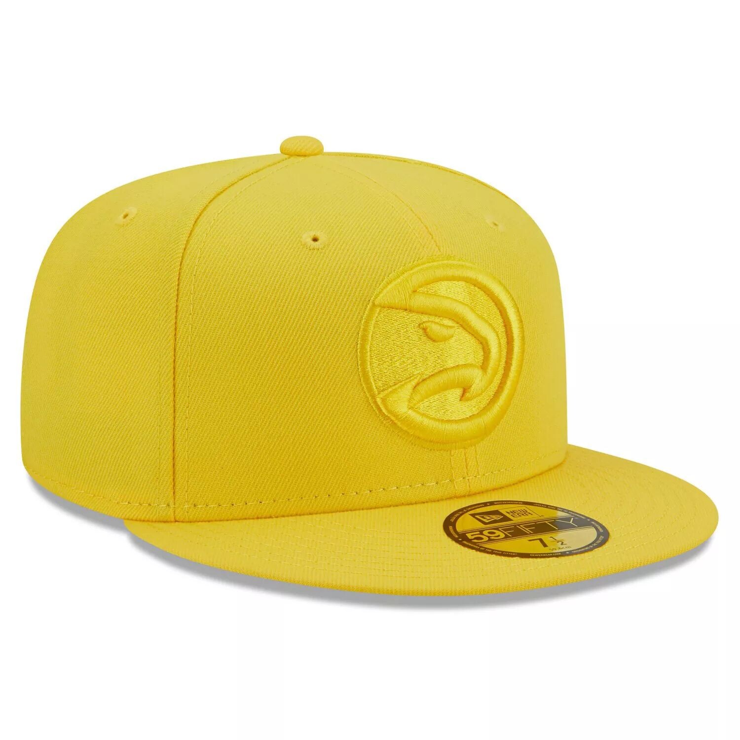 

Мужская облегающая шляпа New Era Yellow Atlanta Hawks Color Pack 59FIFTY
