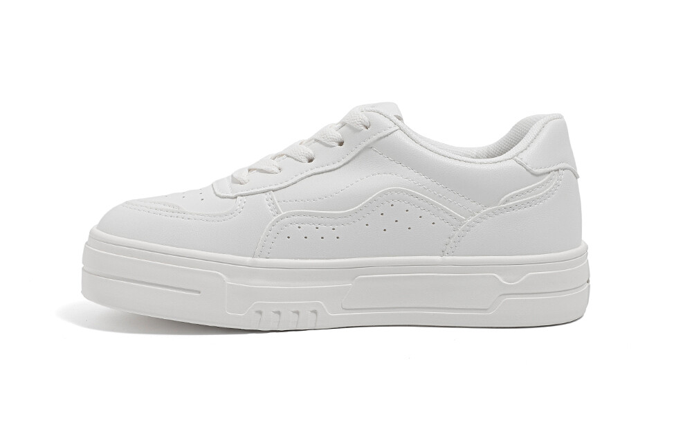 

Кроссовки HUANQIU Skateboarding Shoes Women's Low-top White, белый