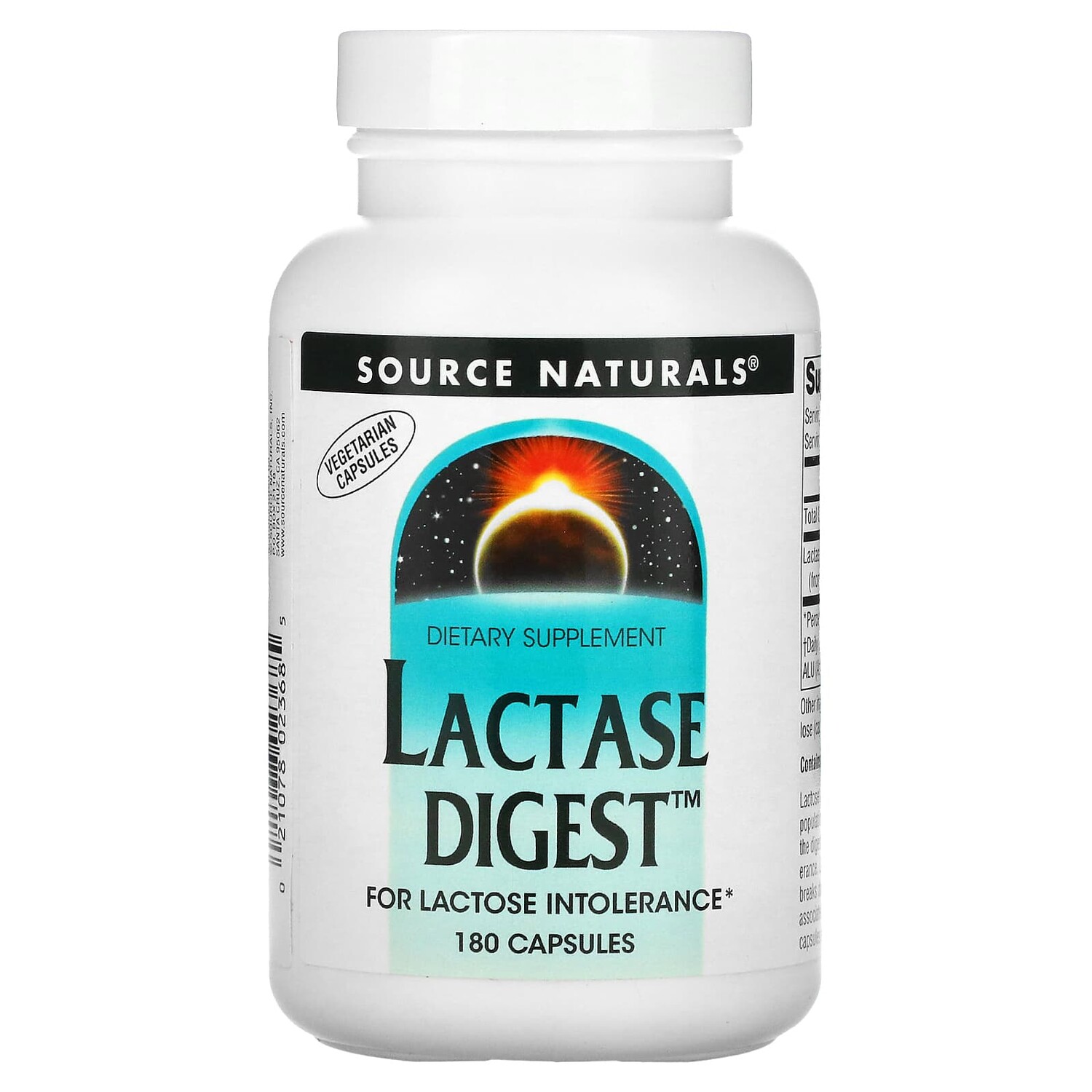 

Lactase Digest, 180 капсул, Source Naturals