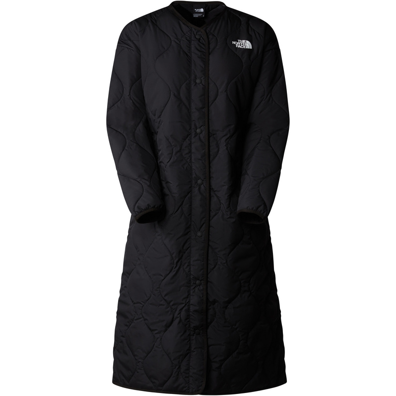 Женское стеганое пальто с подкладкой Ampato The North Face, черный