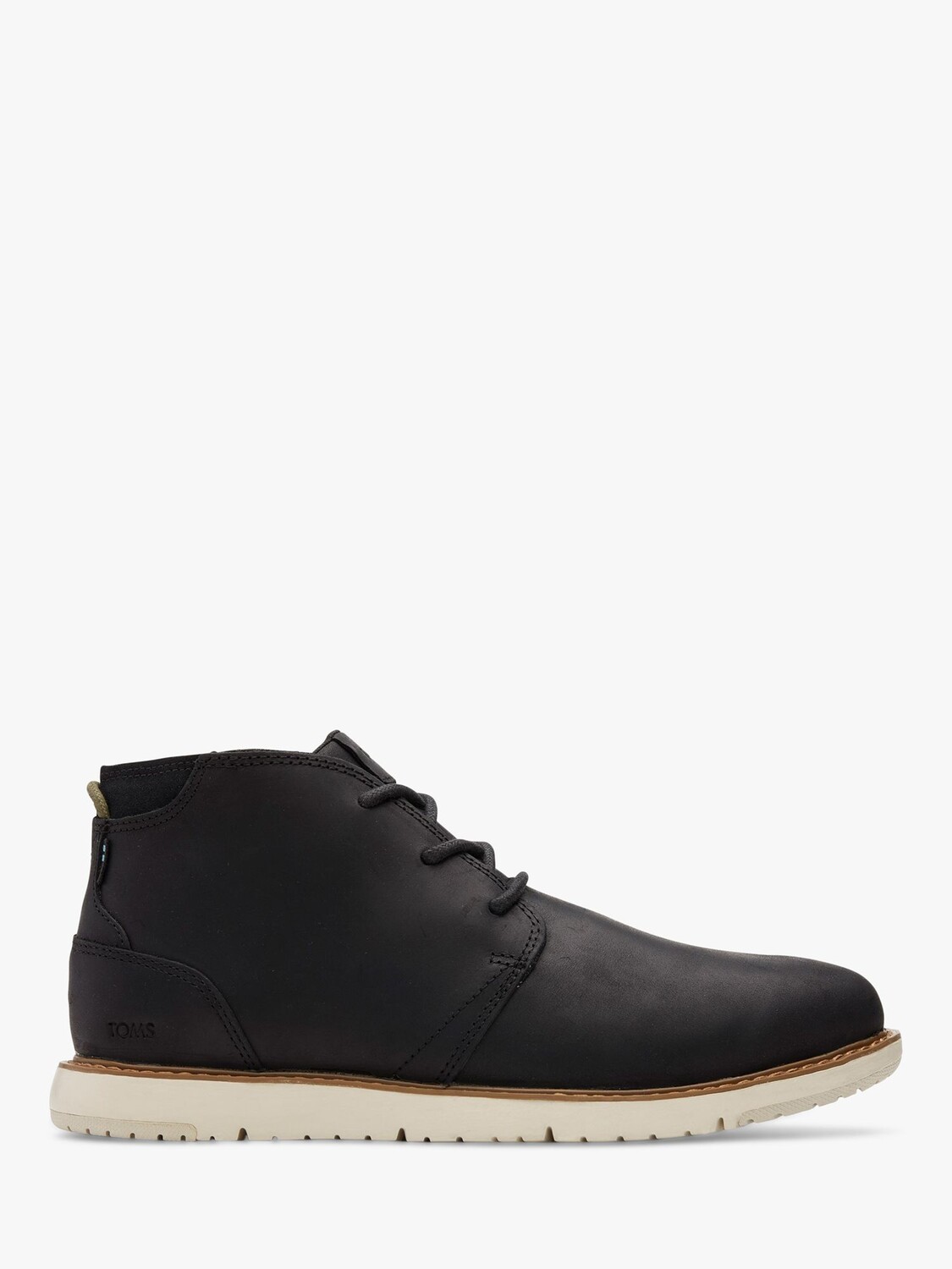 

Ботинки чукка из водостойкой кожи TOMS Navi, черные