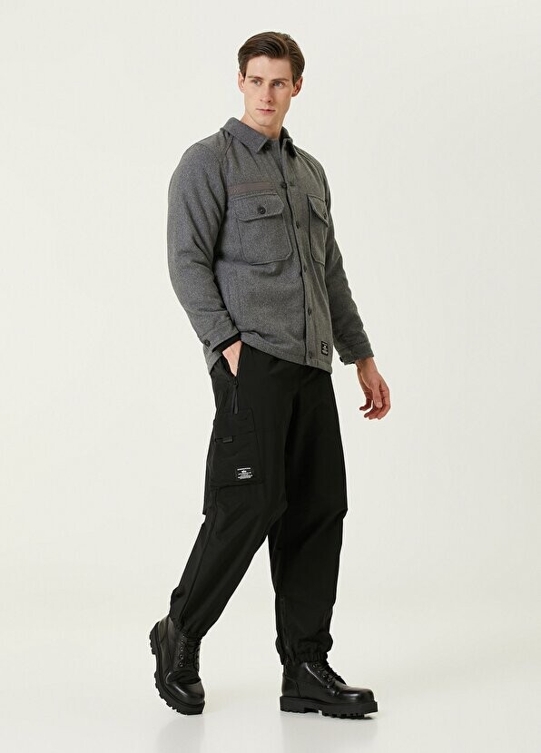 

Черные брюки на молнии Alpha Industries, Черный