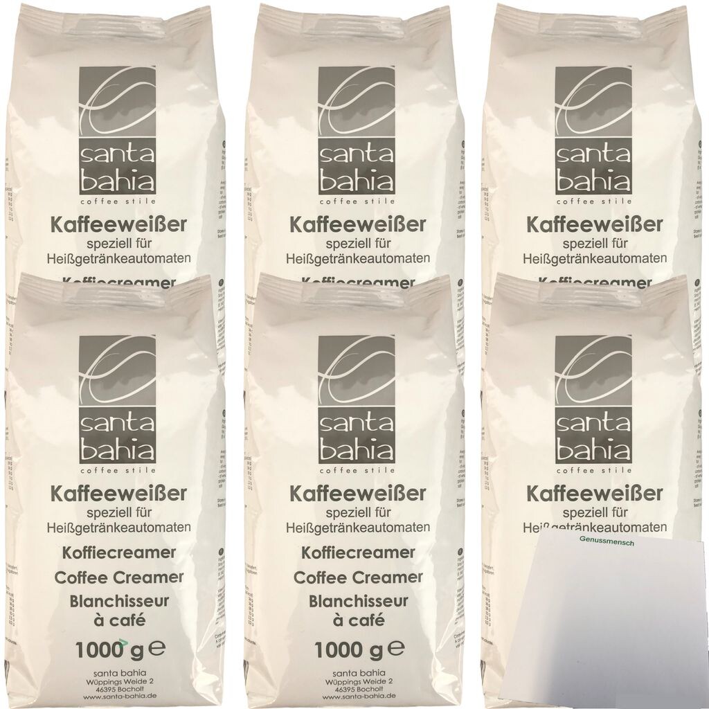 

Сливки для кофе Santa Bahia для автоматов с горячими напитками Coffee Creamer (мешок 6х1 кг) + блок usy