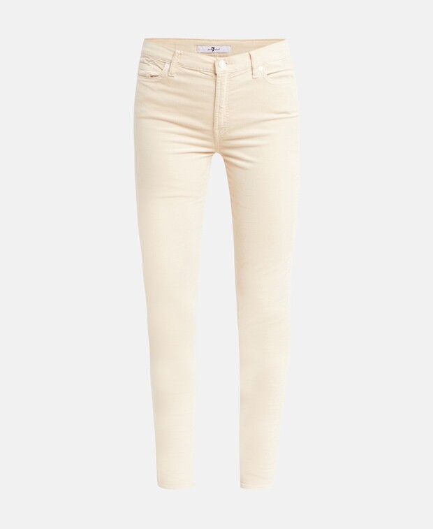 

Бархатные брюки 7 for all Mankind, белый