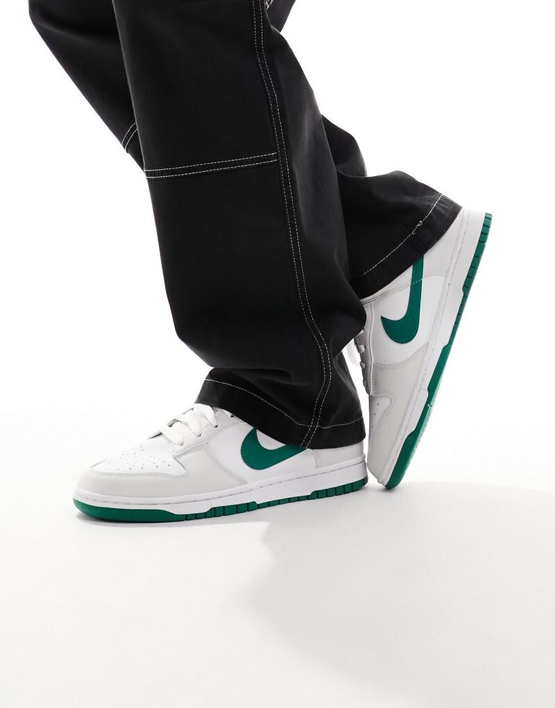 

Nike - Dunk Low Retro - кремово-зеленые кроссовки, Зеленый, Nike - Dunk Low Retro - кремово-зеленые кроссовки