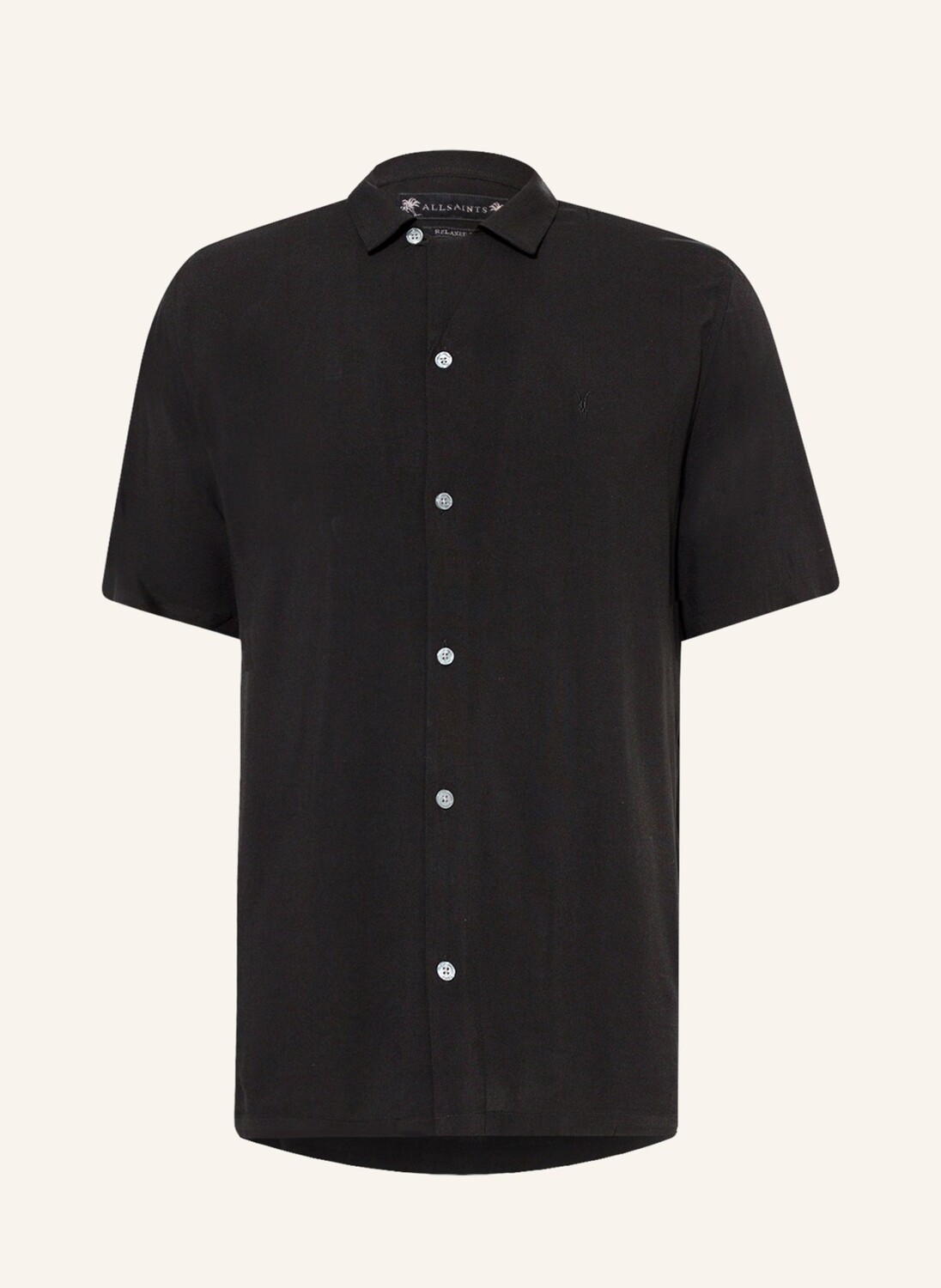

Рубашка ALLSAINTS VENICE Relaxed Fit, черный