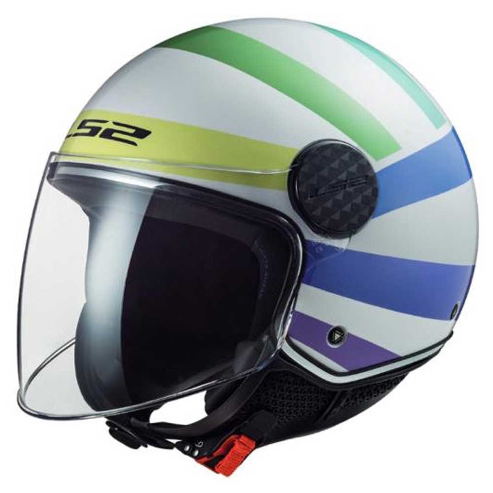 Открытый шлем LS2 OF558 Sphere Lux Swirl, разноцветный