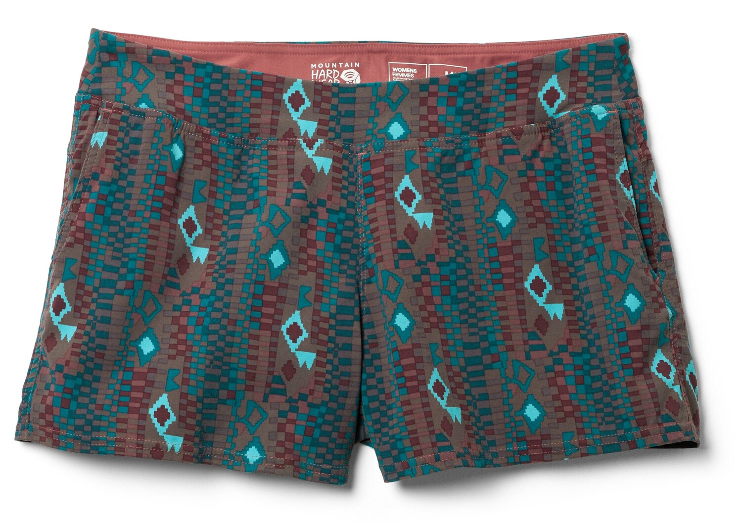 

Шорты Dynama без застежки — женские Mountain Hardwear, красный