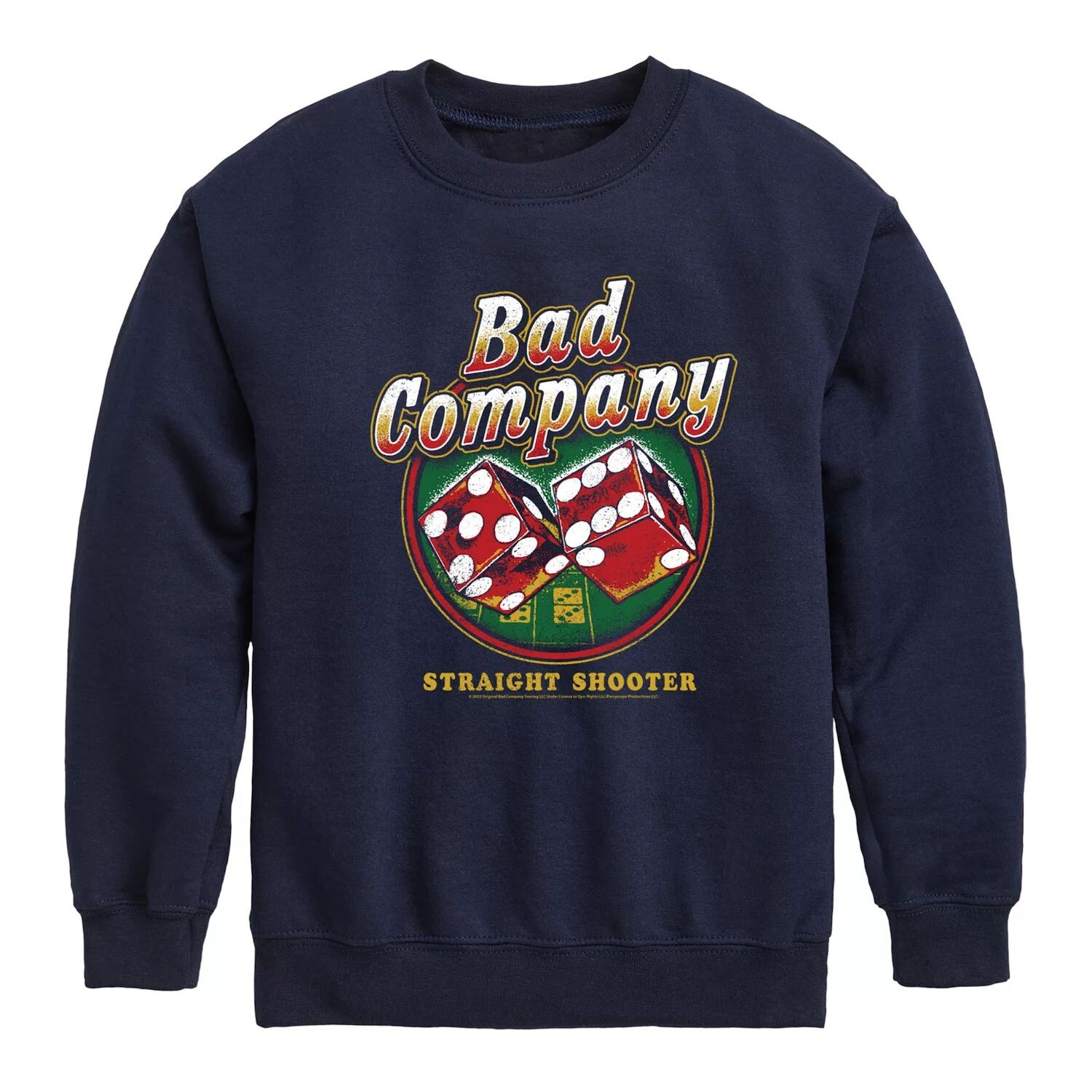 

Флис для мальчиков 8–20 лет Bad Company Dice Licensed Character, синий