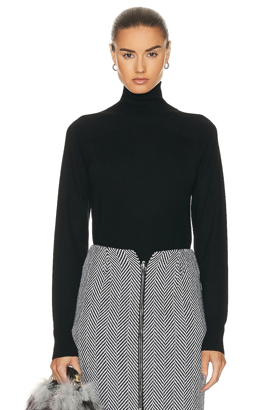 

Топ Tom Ford Turtleneck, черный