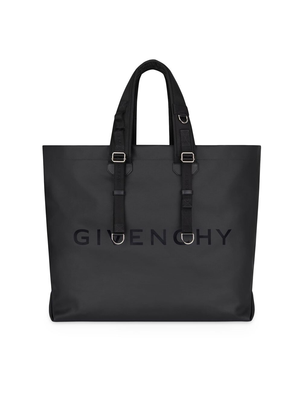 

Большая сумка-тоут G-Shopper из парусины с покрытием Givenchy, черный