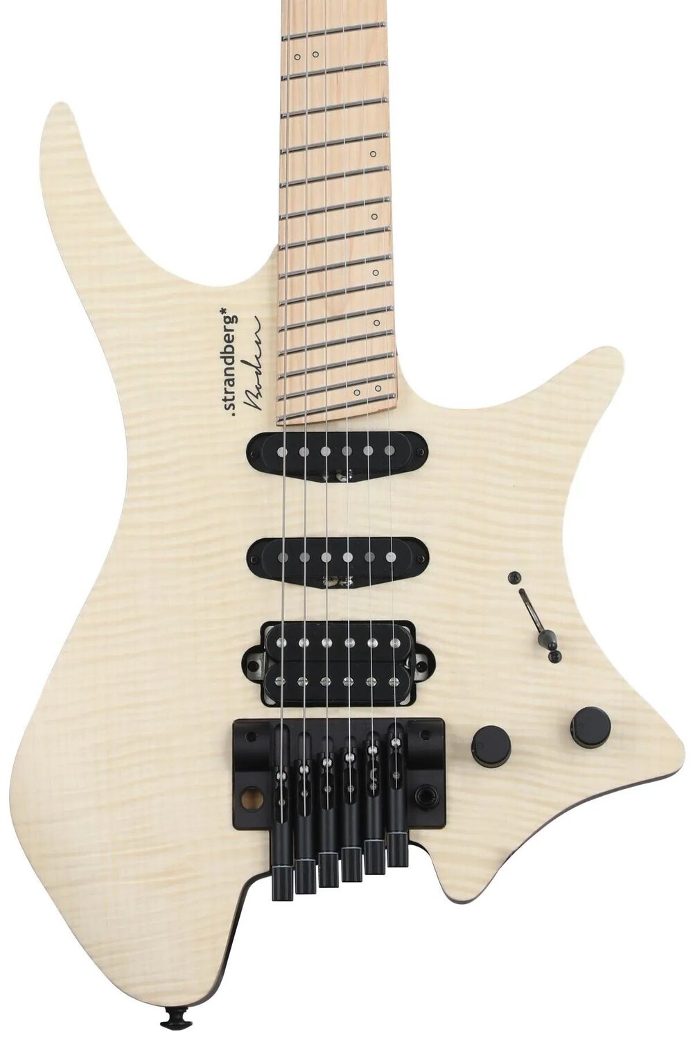 

Электрогитара Strandberg Boden Standard NX 6 Tremolo - клен натурального пламени