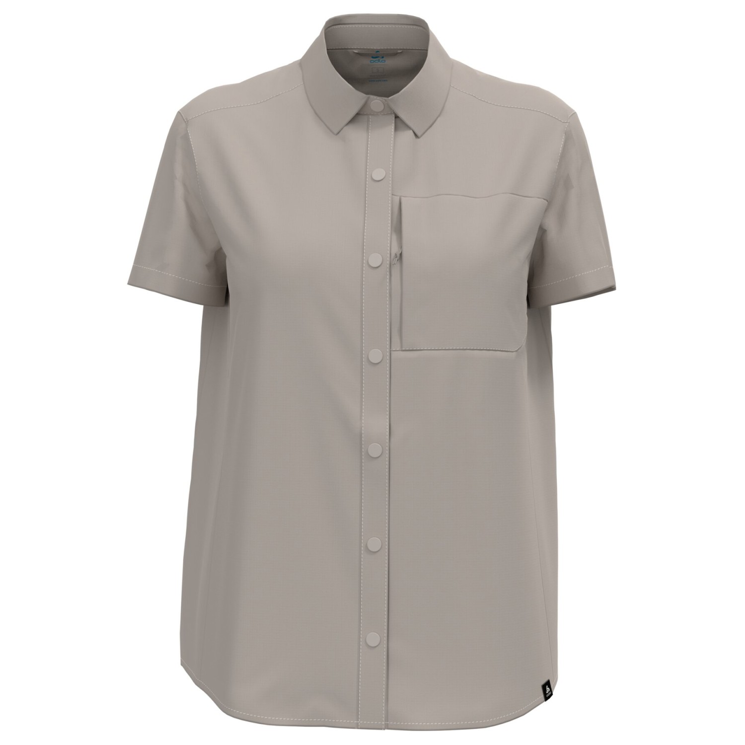 Блузка Odlo Women's Essential Shirt S/S, цвет Silver Cloud