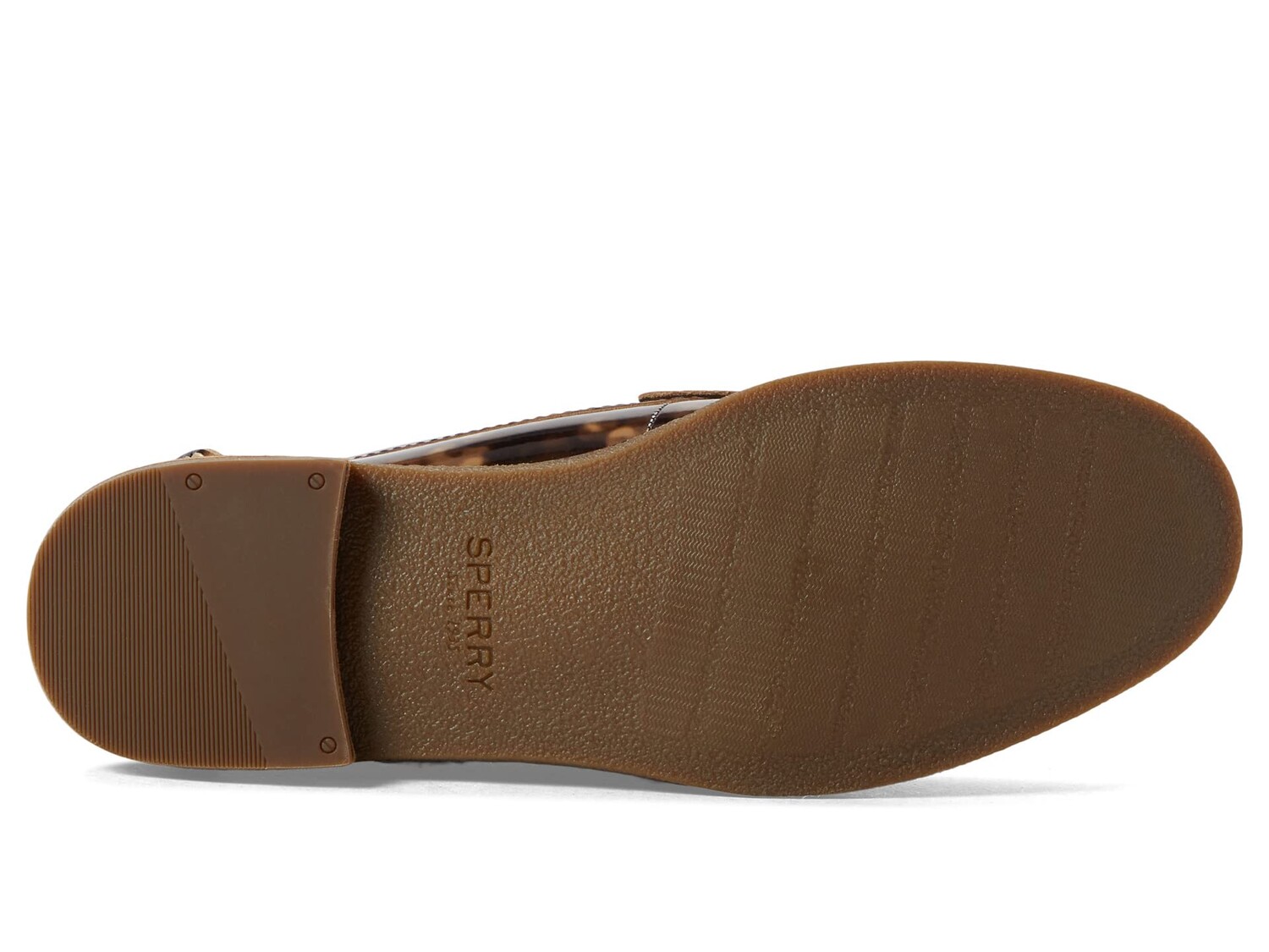 цена Лоферы Sperry Seaport Penny Tortoise Leather, коричневый