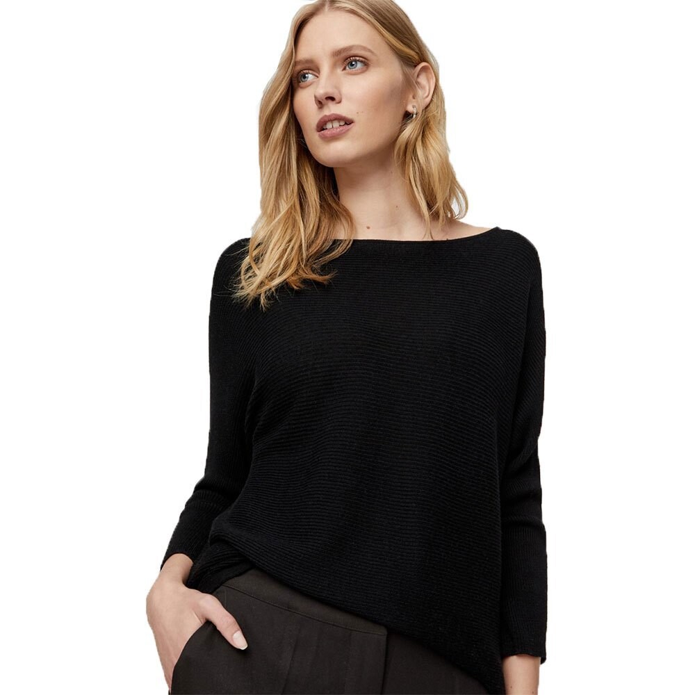 Свитер Vero Moda Nora Boat Neck, черный сумка d vero черный