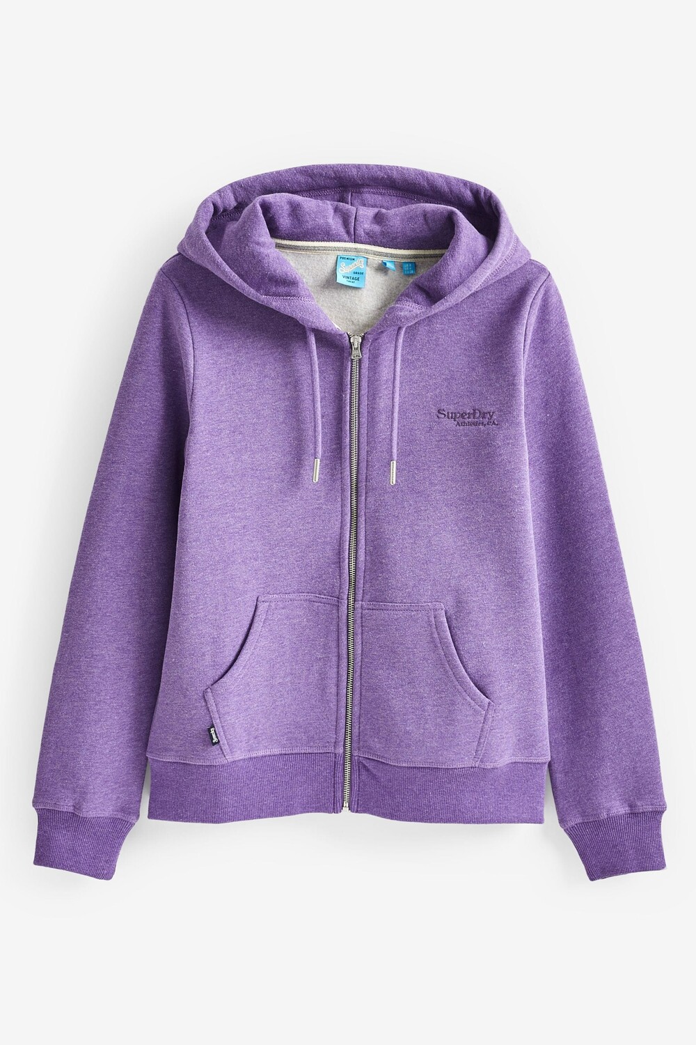 

Толстовка Essential с логотипом Superdry, фиолетовый