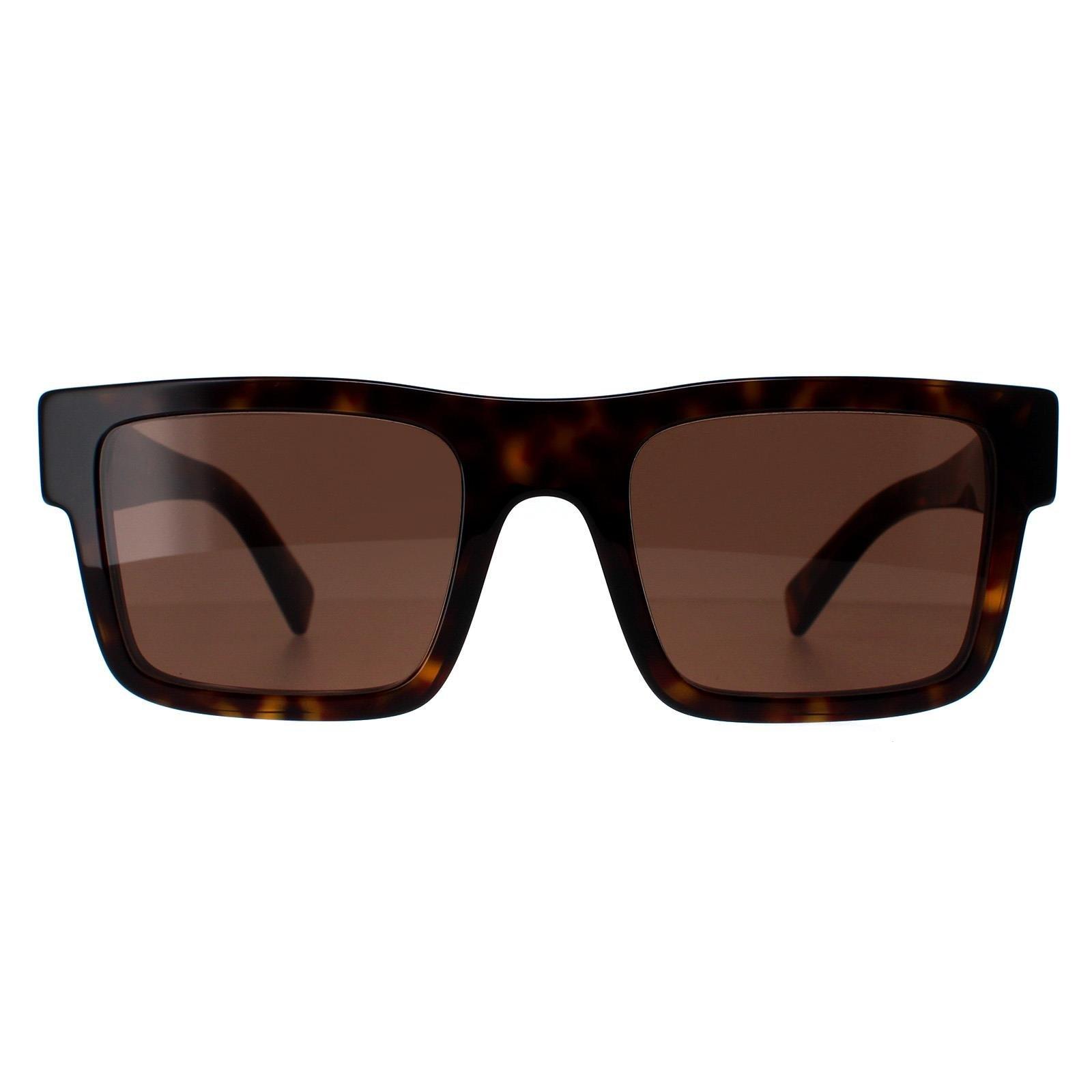 солнцезащитные очки flatlist frankie цвет tortoise Прямоугольник Черепаховый Темно-Коричневый PR19WS Prada, коричневый