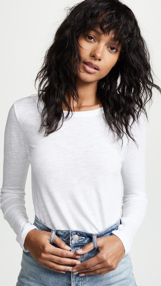

Футболка Velvet Lizzie Long Sleeve, белый