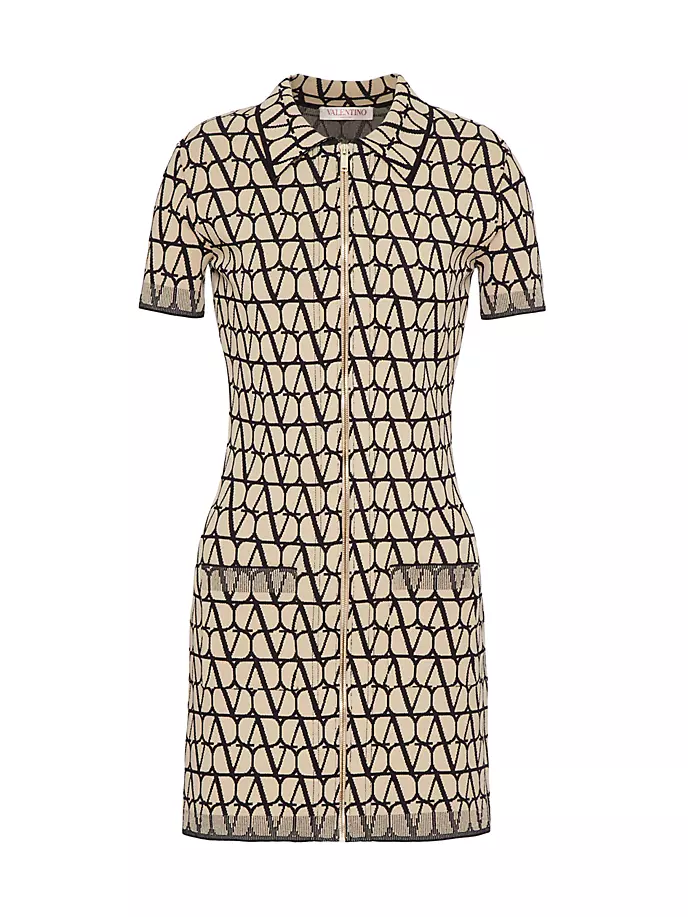 

Платье Toile Iconographe из вискозы Valentino Garavani, черный