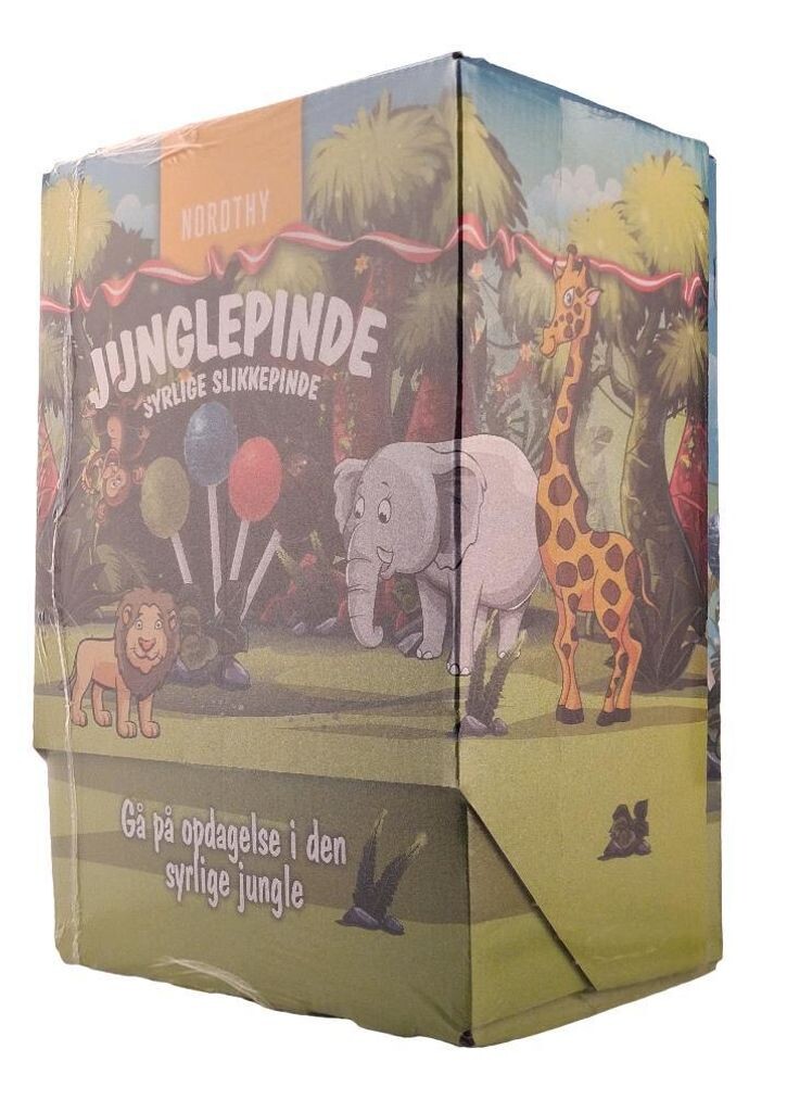 

Леденцы Nordthy Junglepinde 90шт 0,9кг