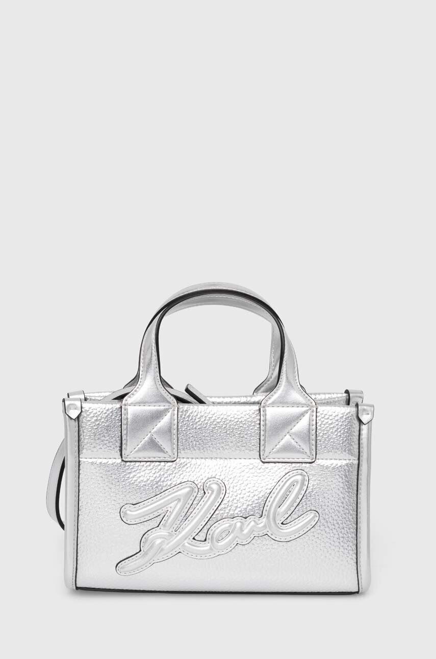 

Сумочка Карла Лагерфельда Karl Lagerfeld, серебряный