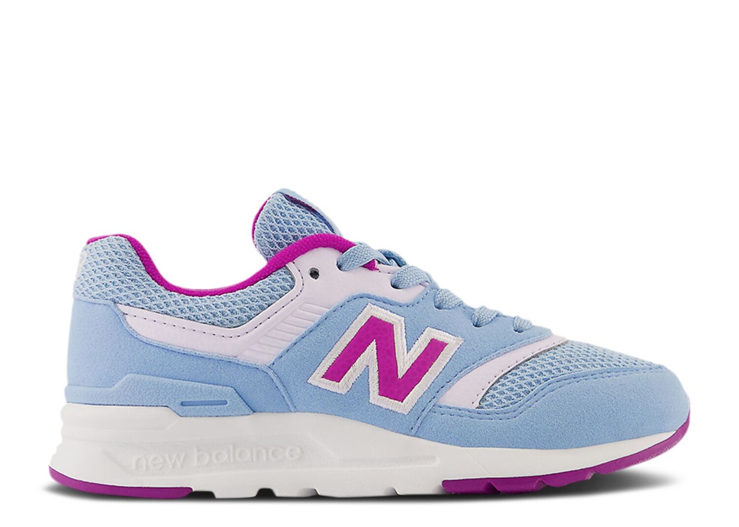

Кроссовки New Balance 997H Little Kid Wide 'Blue Purple Punch', синий