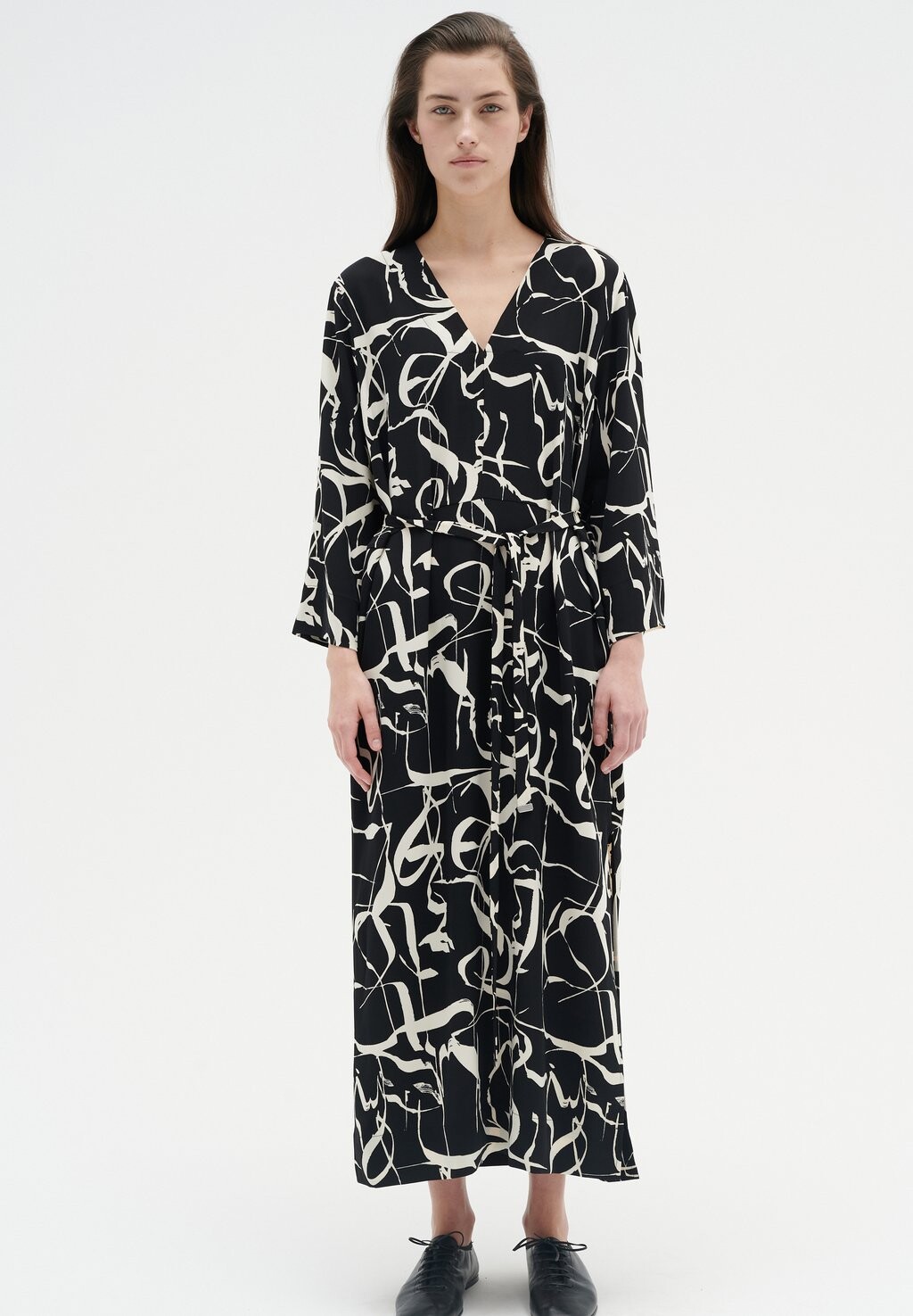 

Длинное платье InWear, черный