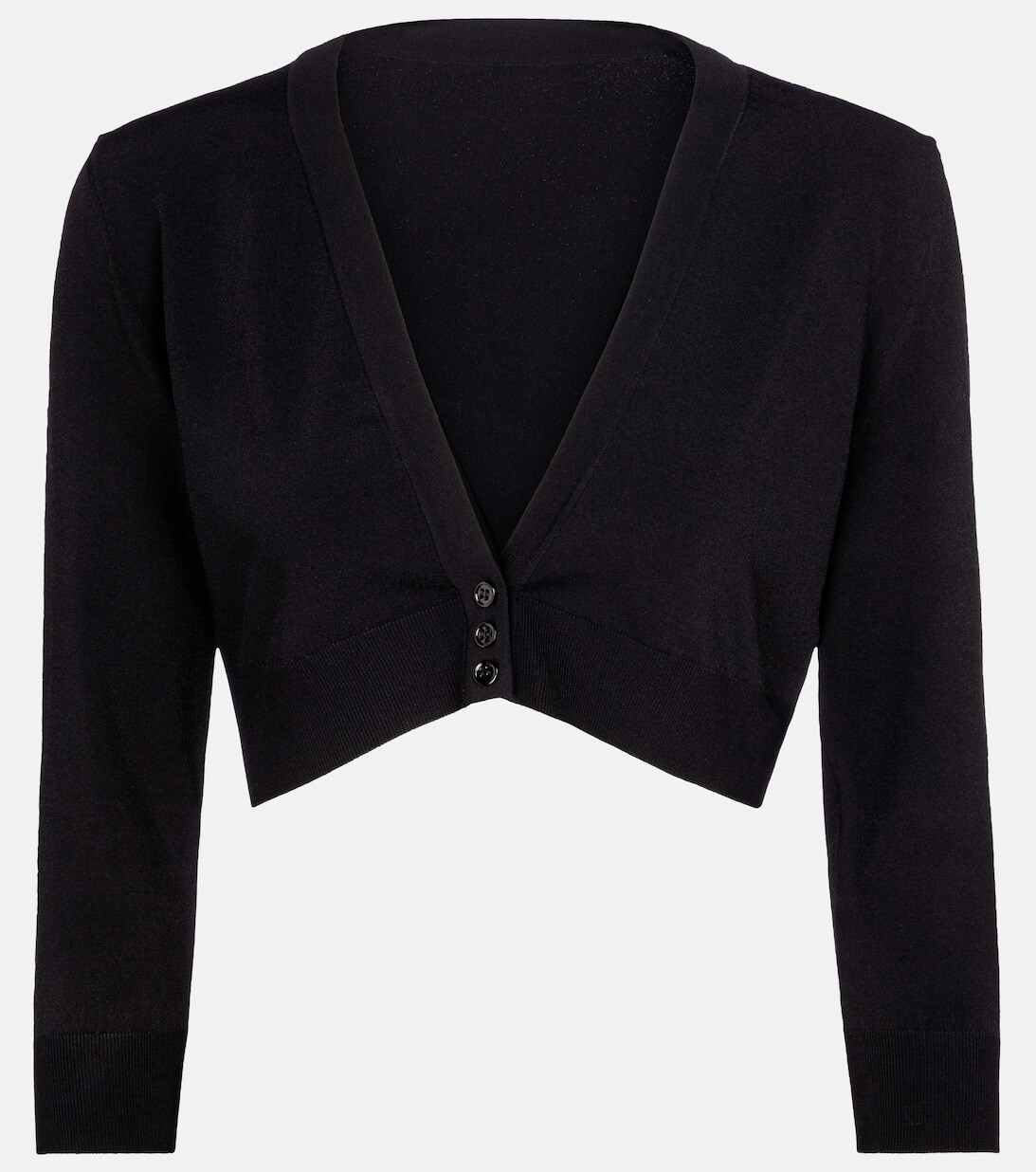 

Укороченный кардиган ALAÏA, черный