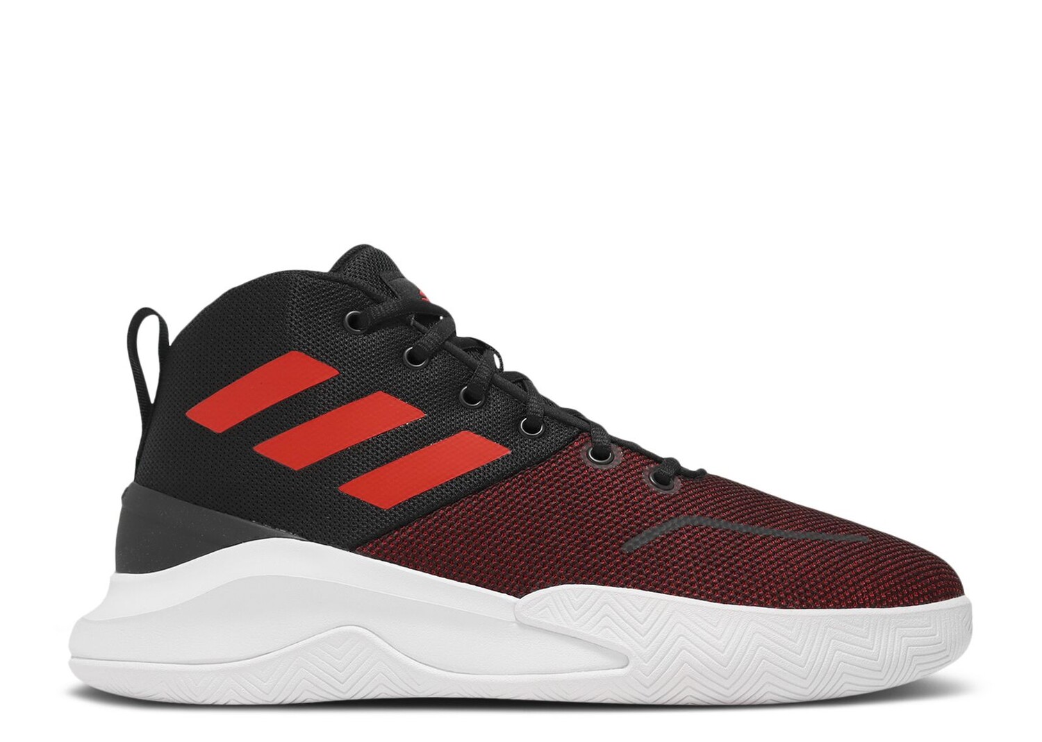 

Кроссовки adidas Own The Game 'Black Vivid Red', красный
