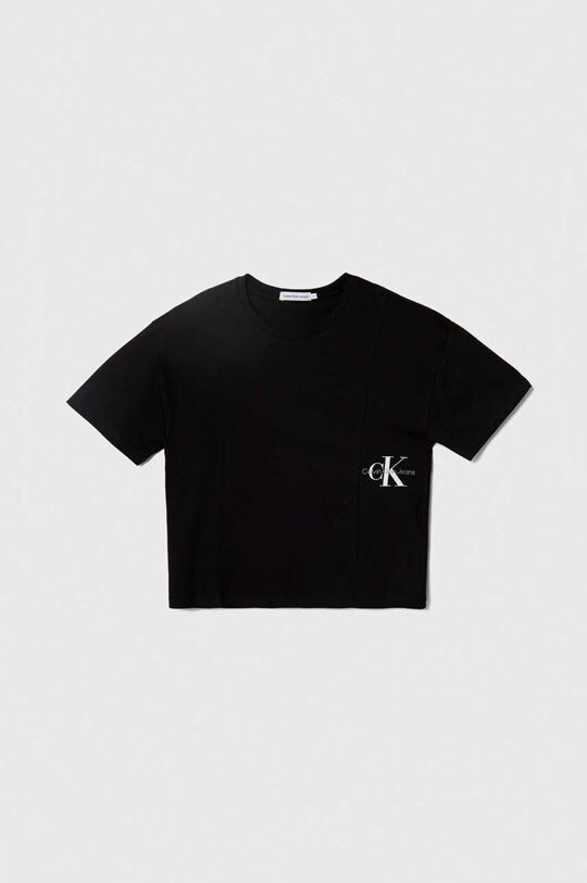 

Calvin Klein Jeans Детская хлопковая футболка, черный