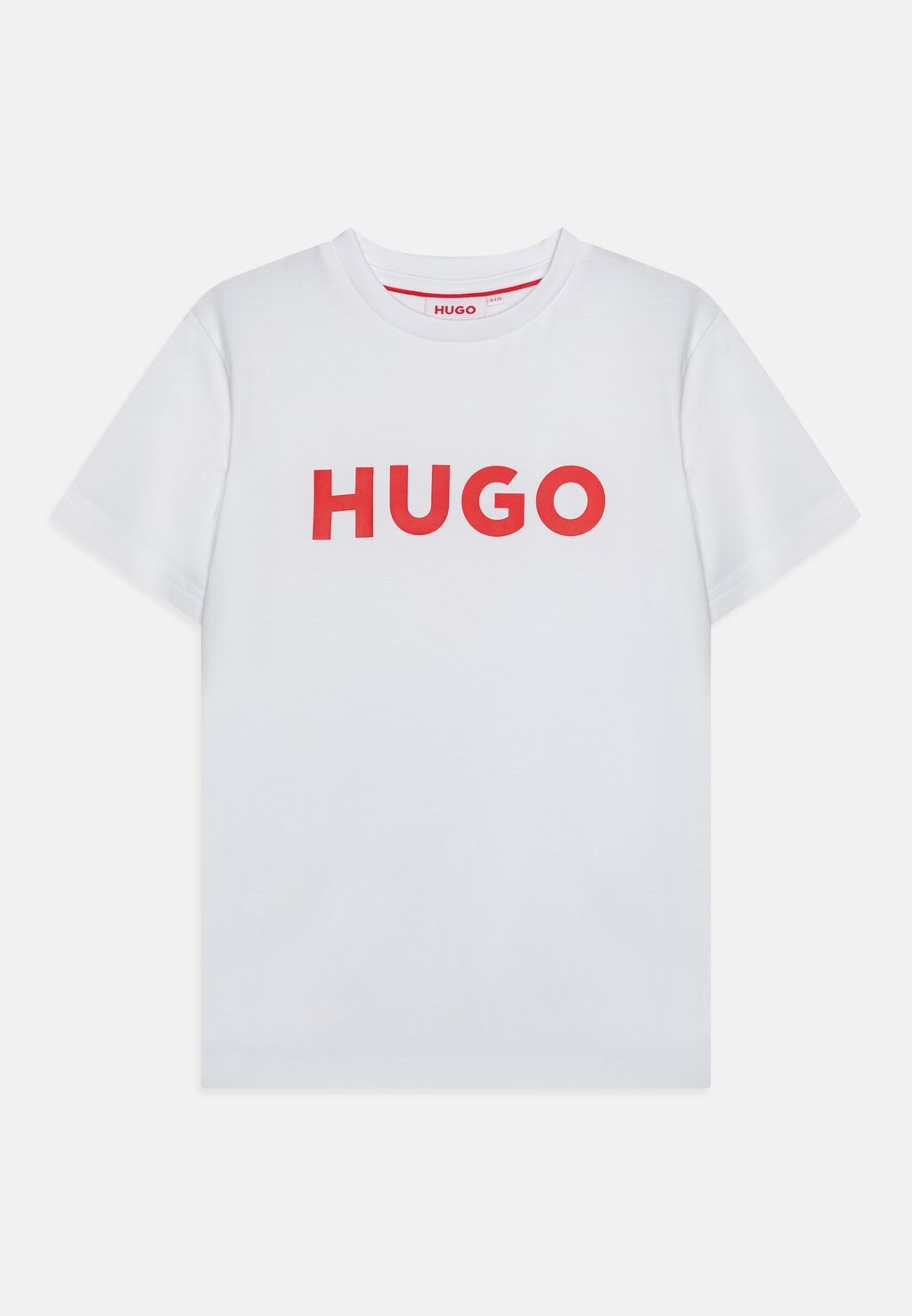 

Футболка с принтом SHORT SLEEVES TEE HUGO Kids, цвет white