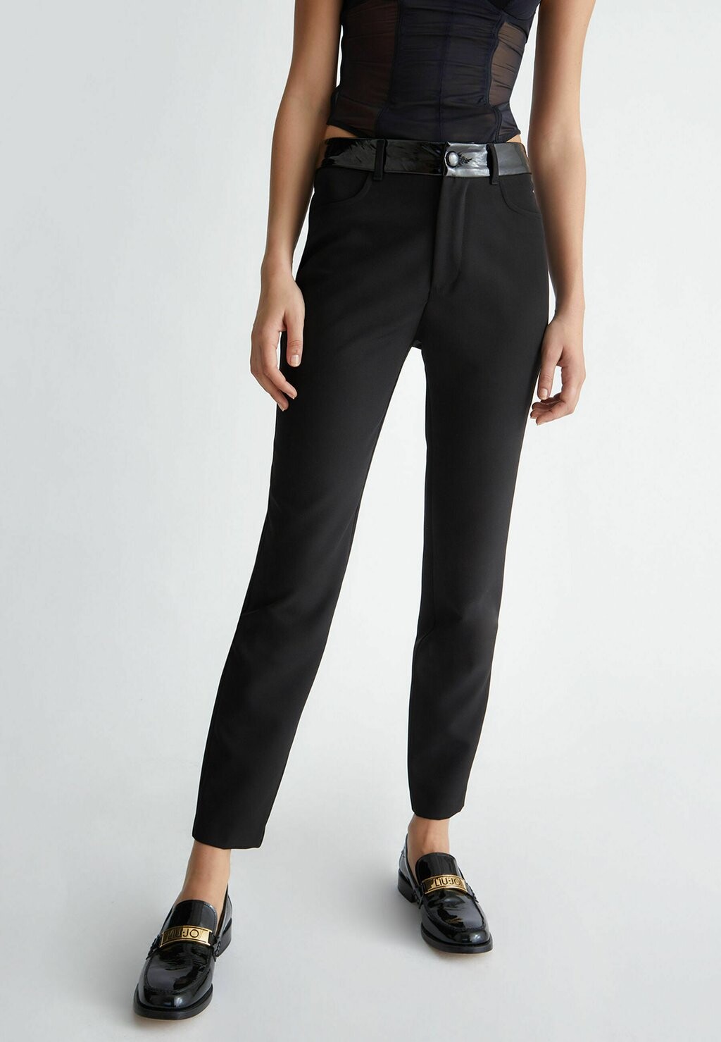 

Брюки Stretch Cropped LIU JO, черный