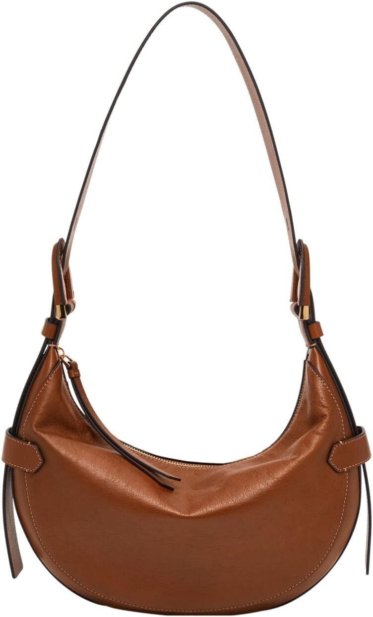 

Сумка Harwell Hobo Fossil, коричневый
