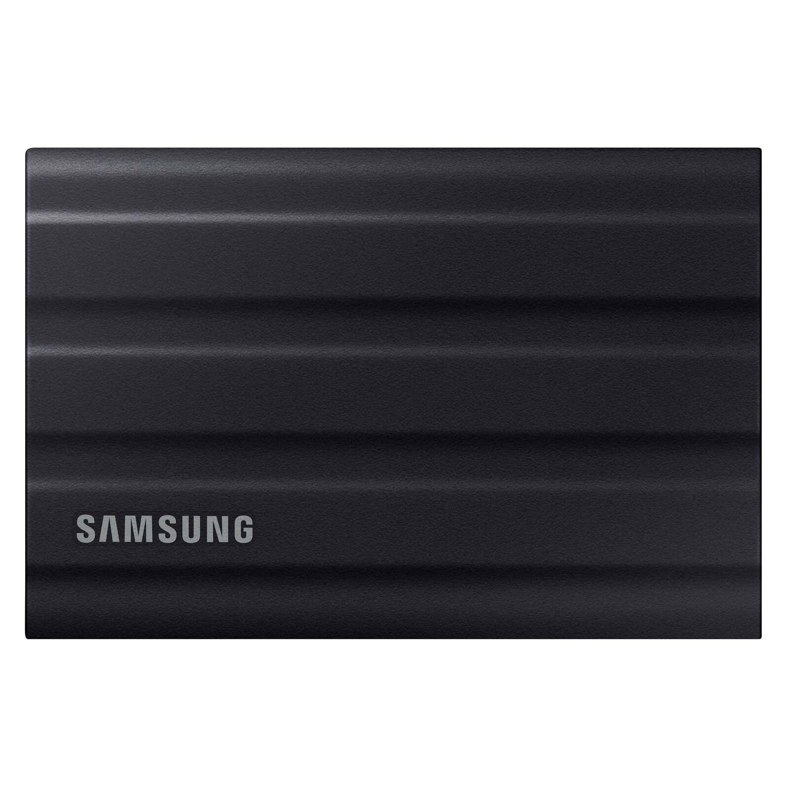 Внешний диск SSD Samsung T7 Shield, 2ТБ, черный - фото