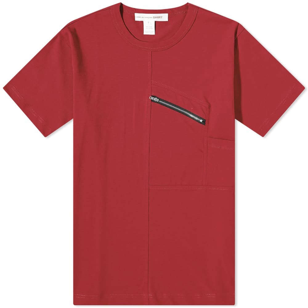

Футболка Comme des Garçons SHIRT Zip Pocket Tee