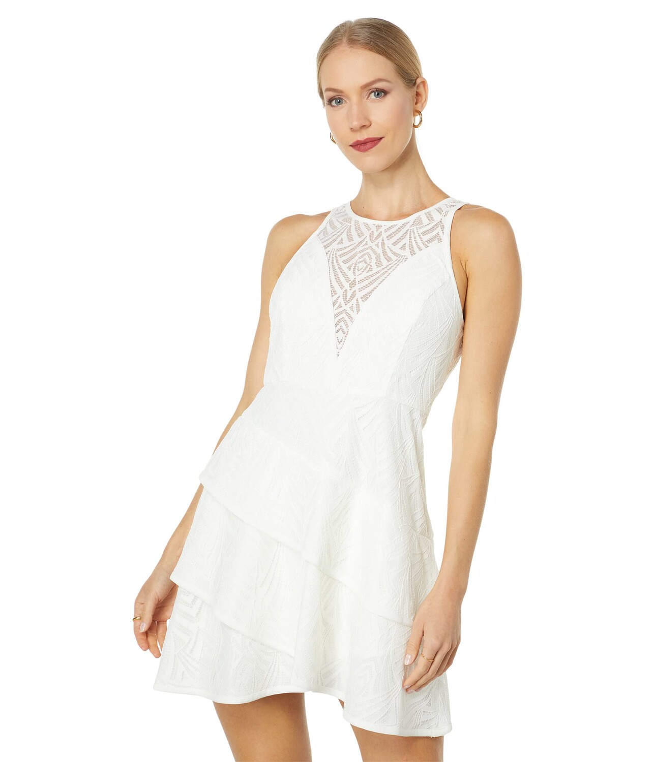 

Платье BCBGMAXAZRIA, Sleeveless Tiered Dress