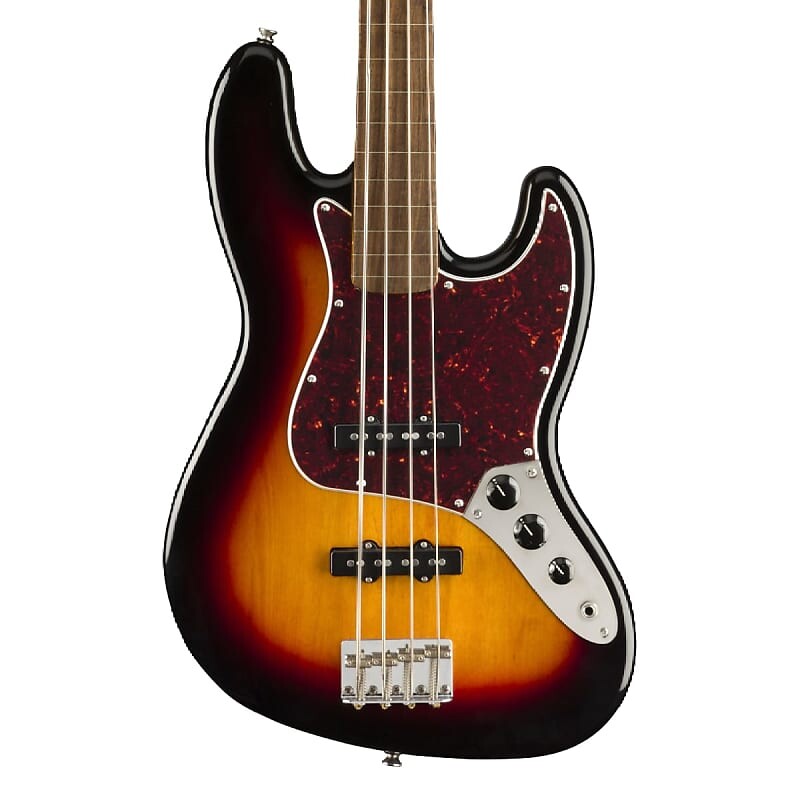 

Squier Classic Vibe '60s Jazz Bass Fretless - 3 цвета Sunburst
