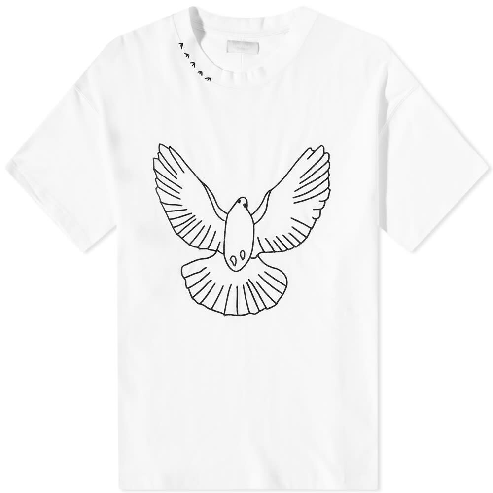 

Футболка 3.Paradis Birds Outline Tee, Белый